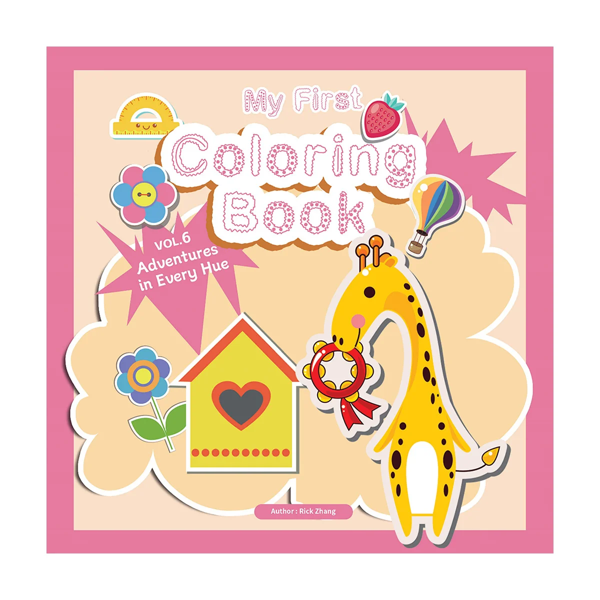 Coloring Book for Kids, Interactive, Creative, and Relaxing Activity for Playtime