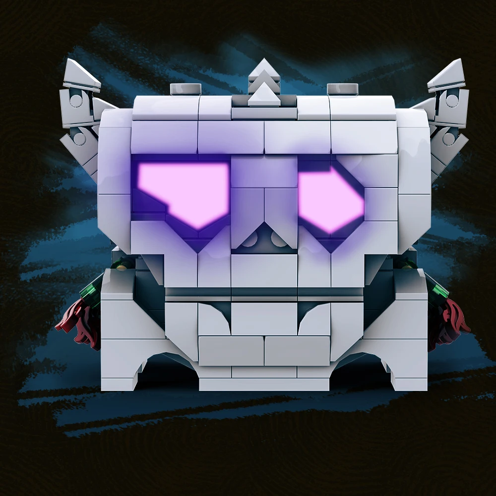 

Gobricks MOC Game Дыхание диких Скелет Коробка Модель монстра Набор строительных блоков Каннибал Монстр Грудь Персонажи Кирпичные игрушки