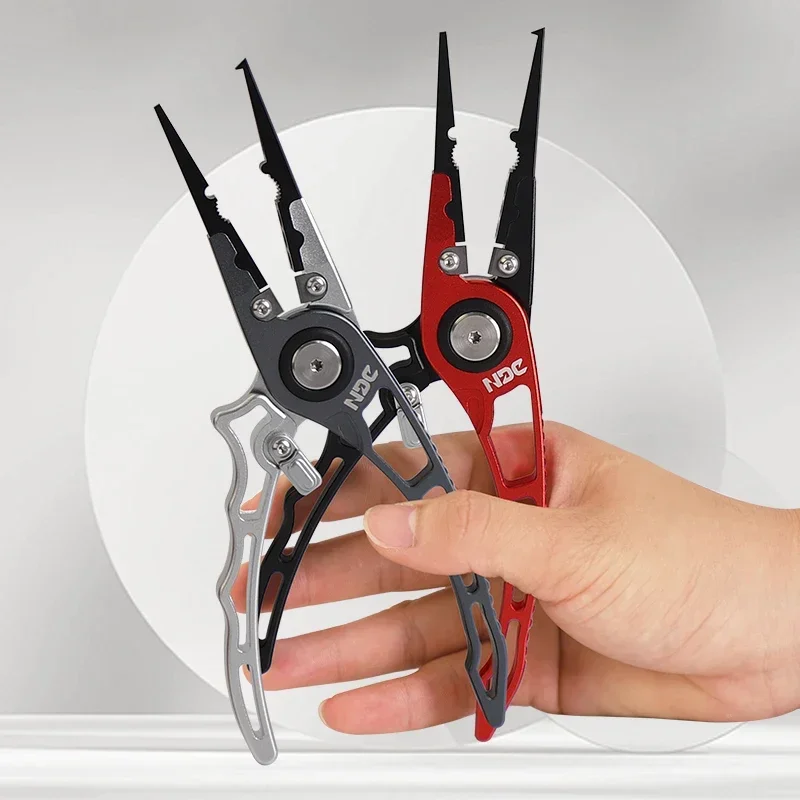 ‌ Multi-Alat Pancing Ringkas – Tang Lipat Stainless Steel dengan Pegangan Anti Selip ‌