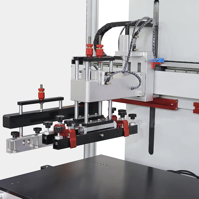 Planar servo precision treadmill screen printing machine PLC touch screen dual motor