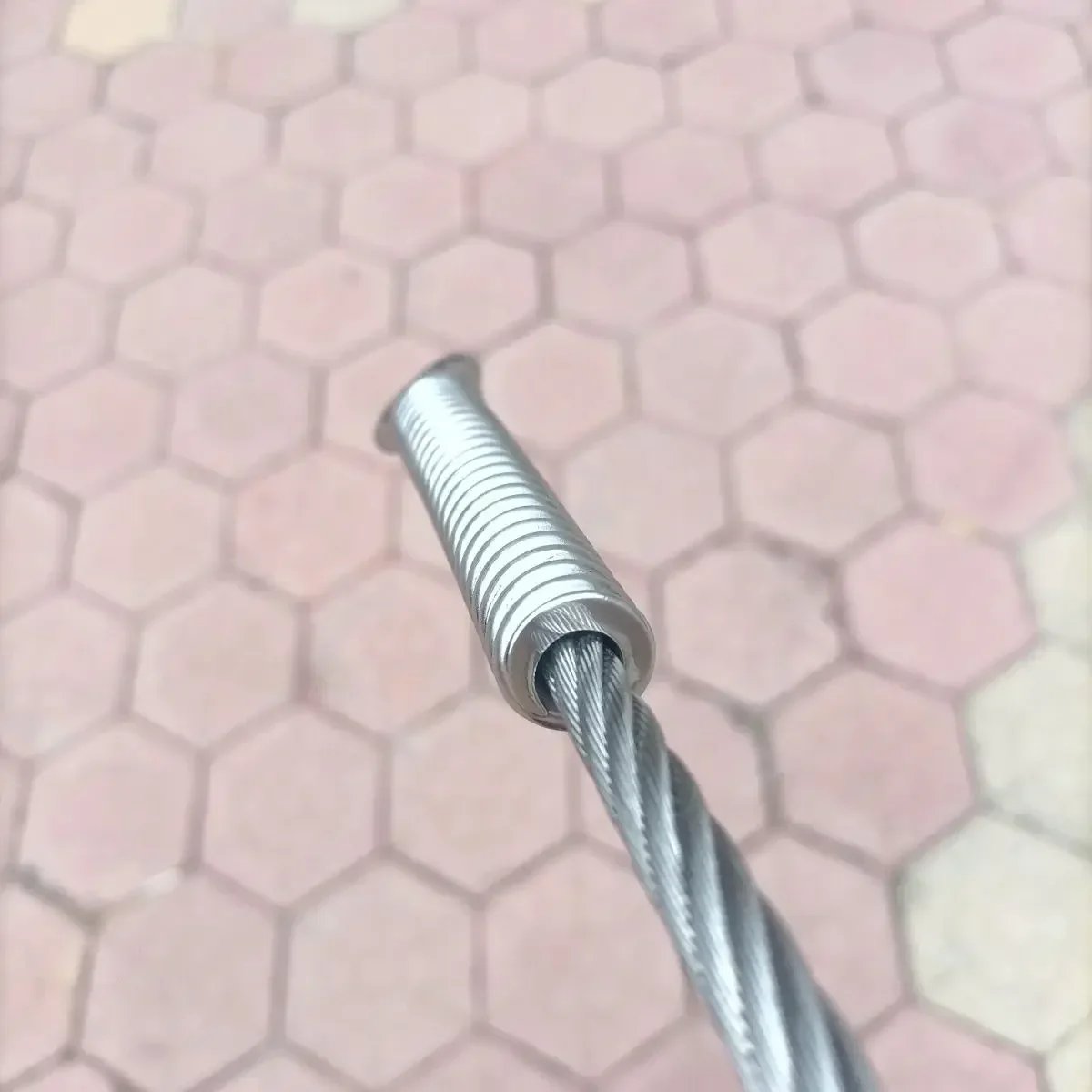 1PC Stainless Steel EDC Wire Whip Tactical Chinese Household Outdoor Car Emergency Tools