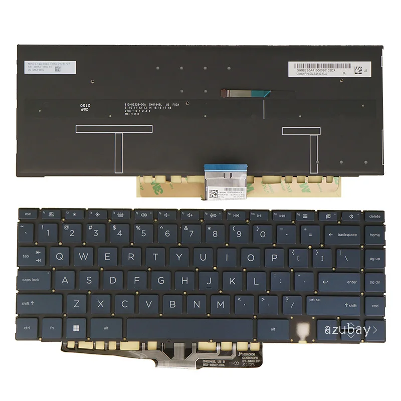 Backlit Laptop Keyboard For HP Spectre x360 14-ea 14-ea0000 14