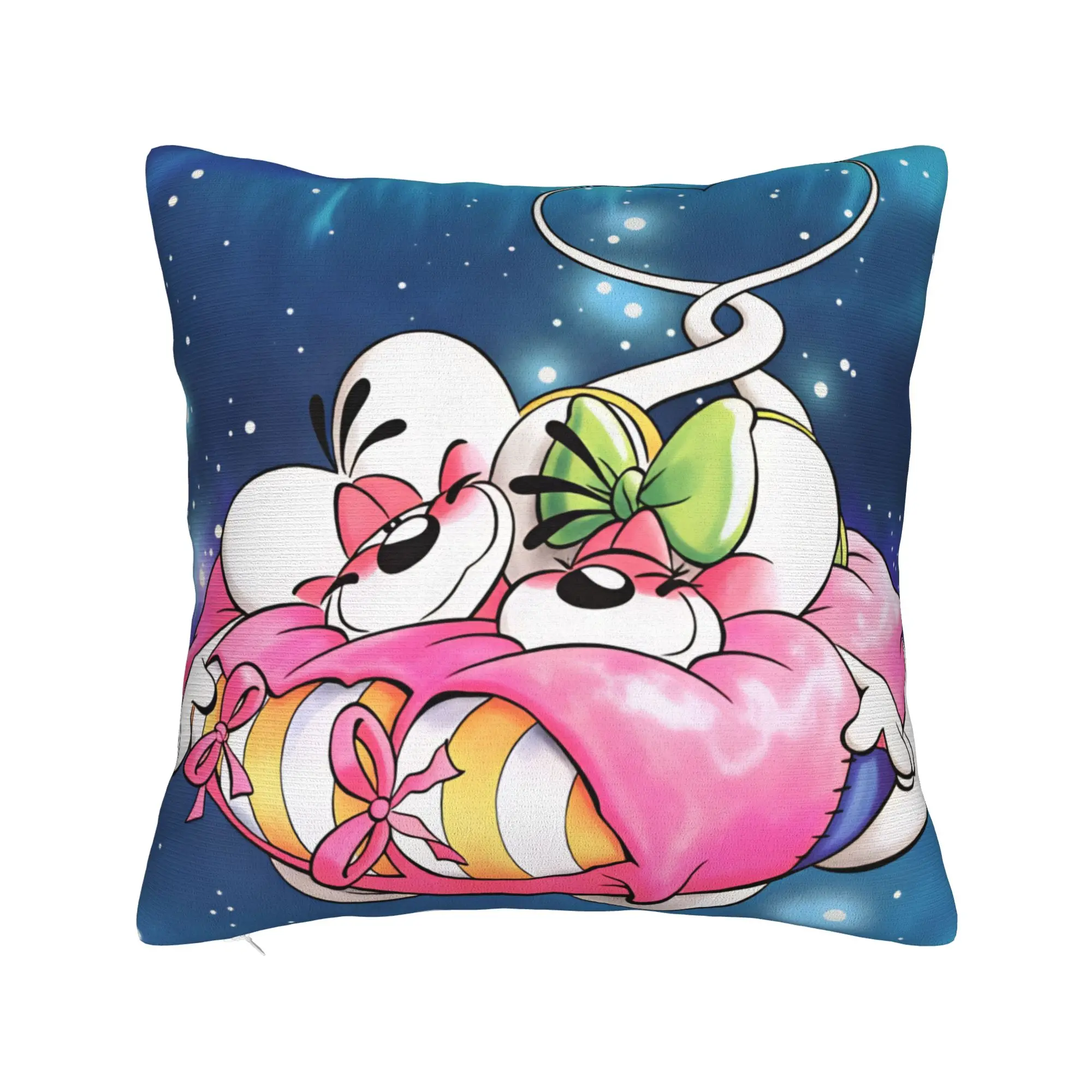 Kawaii Diddl Pillowcases  Cute Funny Pillow Case For Office Car Home Decor Comfy Pillow Cover