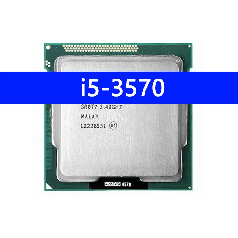 i5-3570 CPU i5 3570 Processor Quad Core 3.4Ghz L3=6M 77W Socket LGA 1155 I5-3570 Desktop CPU