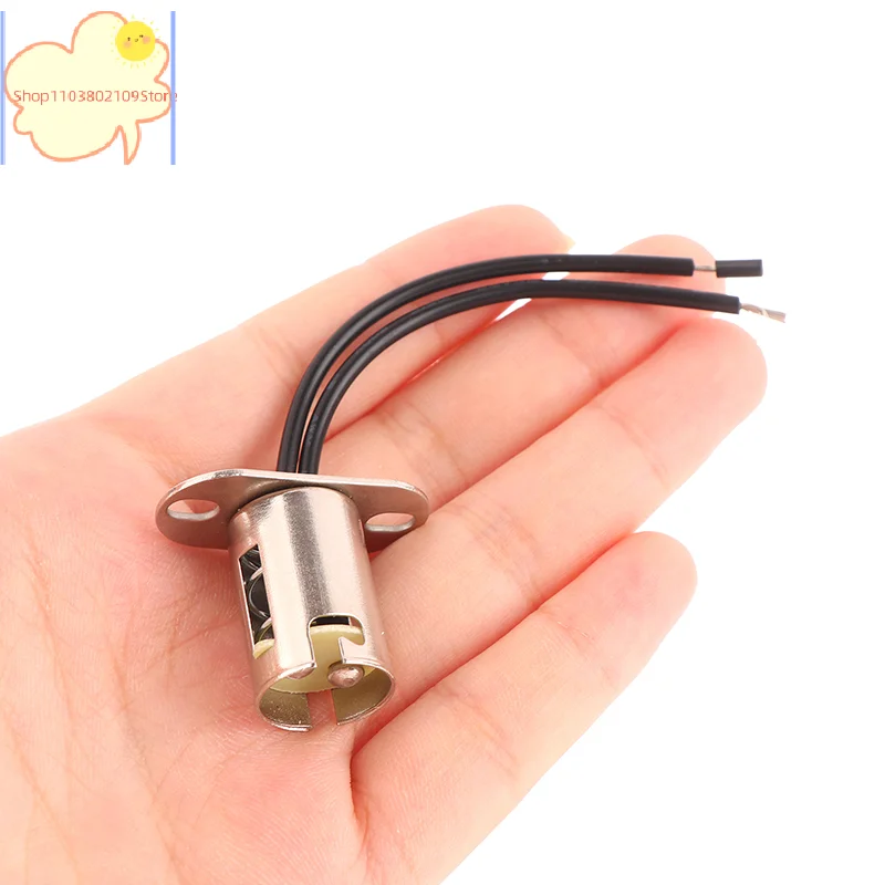 【HT】【YH】Innovative 1157 BAY15D 1156 BA15S Car Brake Light Turn Signal Auto LED Bulb Wire Adapter Ship DIY Lamp Socket Holder