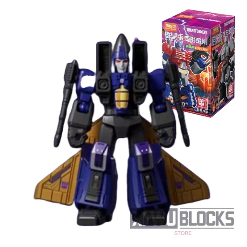 BLOKEES Transformers Assembly Bouwsteen GALAXY VERSIE 6 Beweegbare Model Ornamenten Megatron Pax Verjaardagscadeau