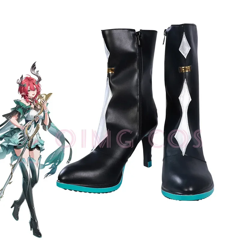 

Wuthering Waves Ciaccona Cosplay Shoes Chinese Anime Style Halloween Game
