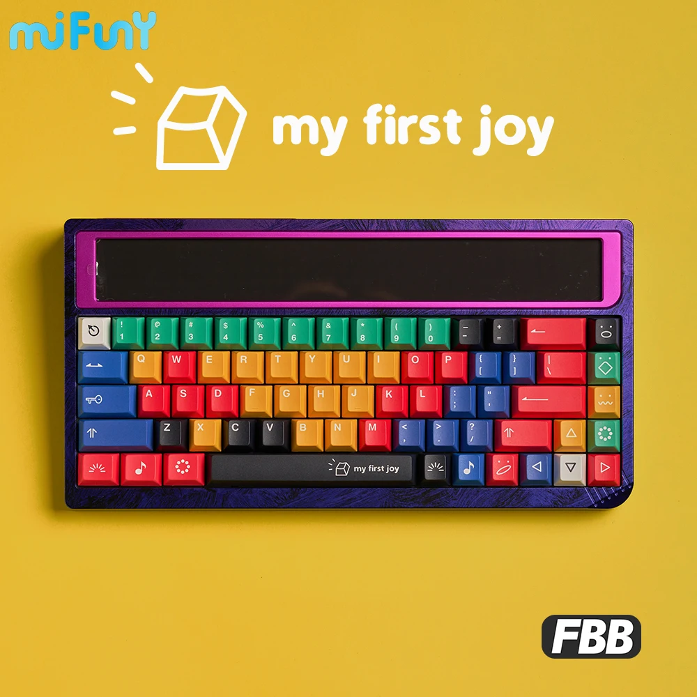 MiFuny Children's Day Theme Keycaps Set My First Joy PBT Dye-Sub Cherry Profile Custom Key Caps Mechanical Keyboard Personality