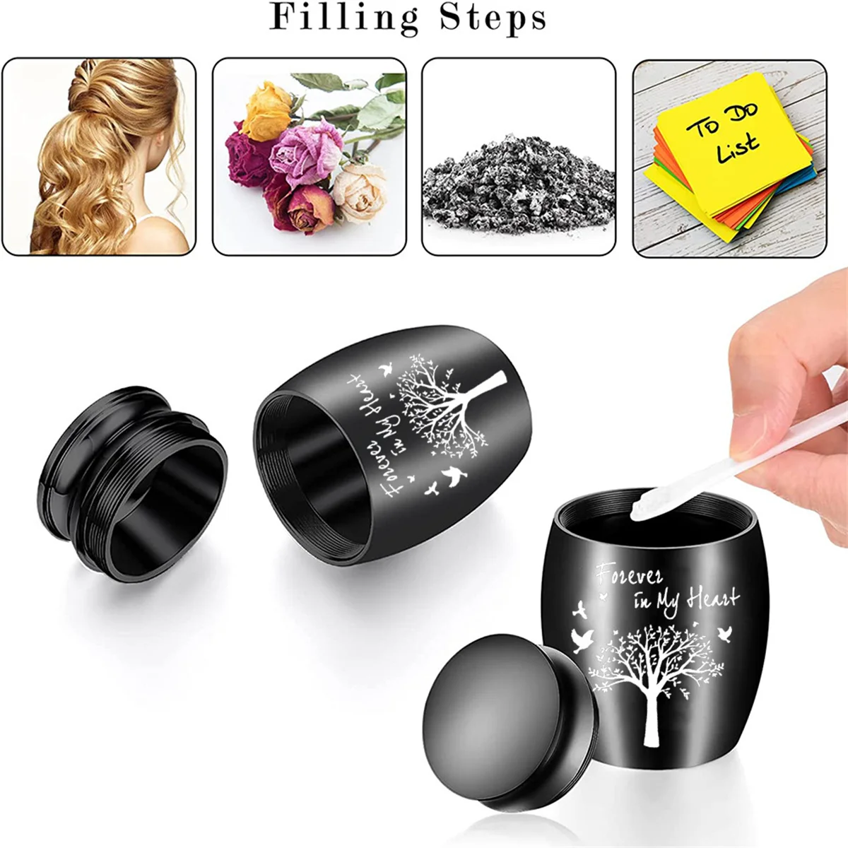 حار بيع الحيوانات الأليفة يبقى جرة الشعر جرة شجرة الحياة المعدنية [سأكون معك إلى الأبد]