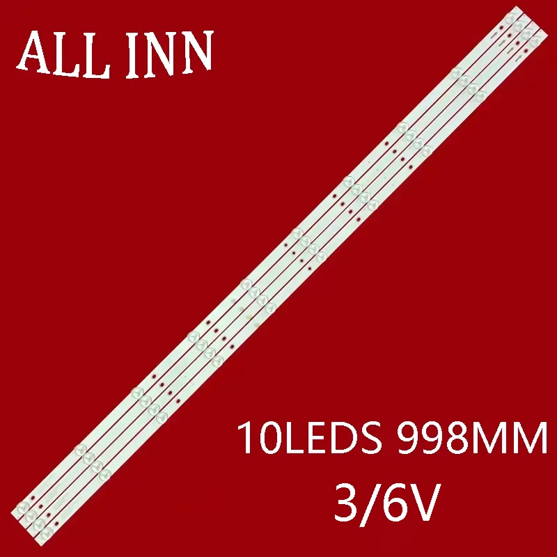 

Лента светодиодной подсветки для 50-дюймового телевизора JS-D-JP50DM-102ED (00804) 988141 T.30066.4P R72-50D04-029 E 493538 ROJEM HBTV-50K5S RC50B19S-4KSM