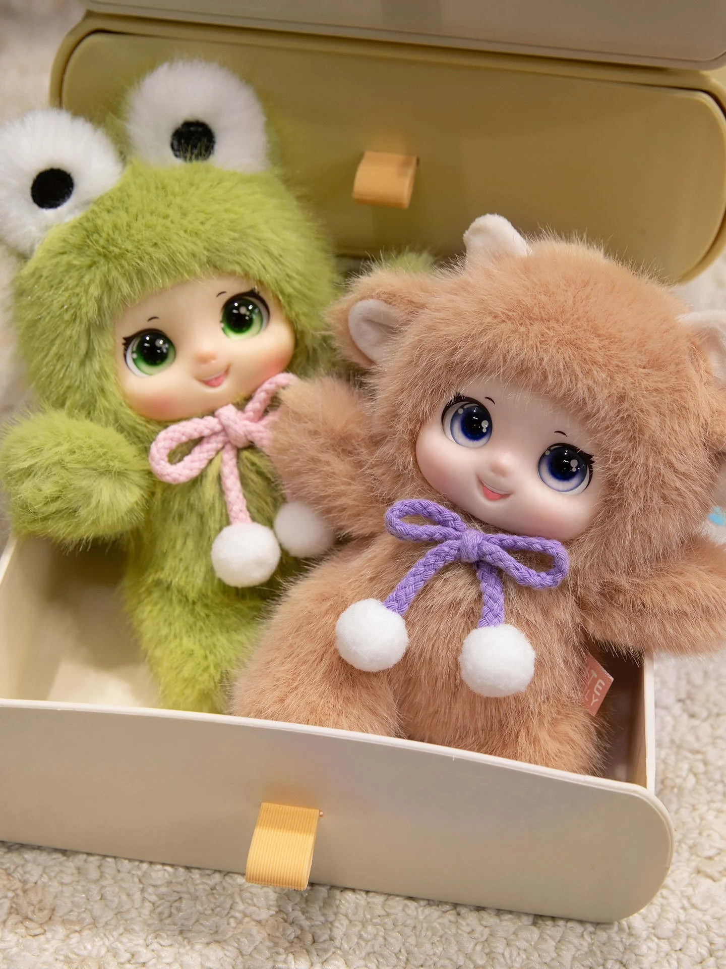 The Adorable PVC Blind Box Family Series Can Be Used As Bag Accessories Christmas Gift image 6