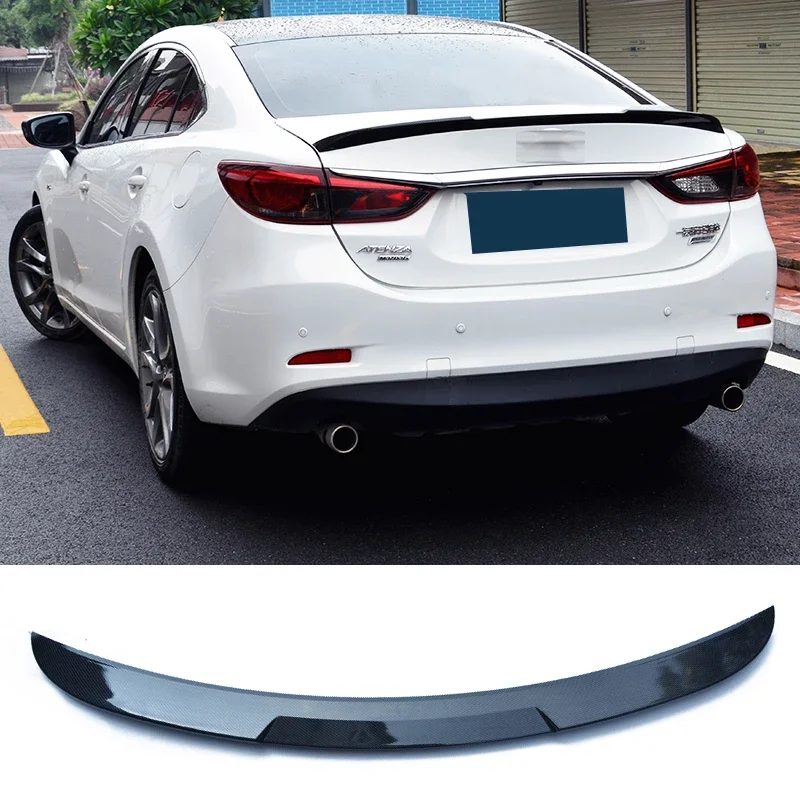 Trunk Spoiler Type RB Auto Rear Trunk Wing Refit Accessories ABS Plastic Spoiler for Mazda 6 ATENZA 20 21