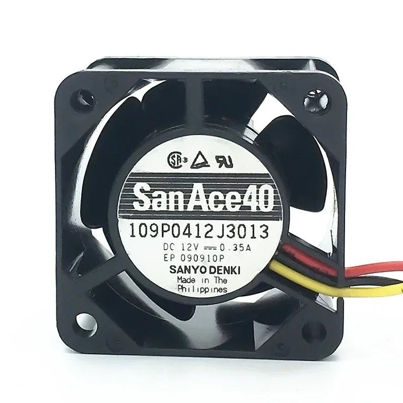 San-サーバーケース冷却ファン,4cm, 4028x40x28mm, 12v,0.35a,サーバーケース,3ピン,109p0412j3013,新品