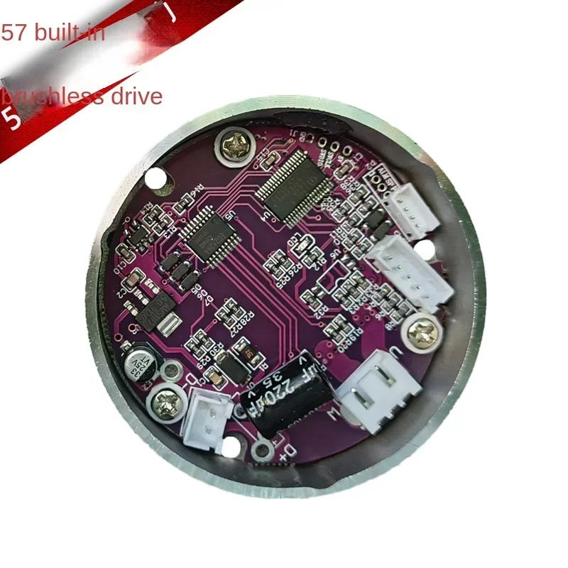 57bldc Built-in Drive Permanent Magnet Synchronous DC Brushless Motor All-in-One Hall Inductive High-Speed Three-Phase Motor