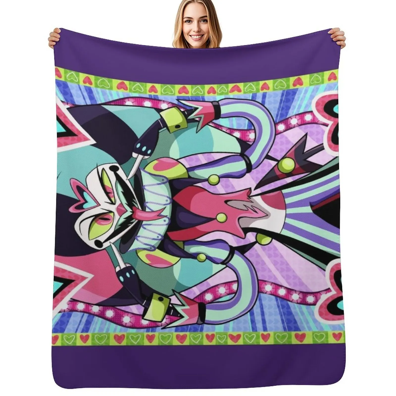 

Fizzarolli - 2 Minute Notice Throw Blanket Heavy Picnic bed plaid Soft Big Blankets