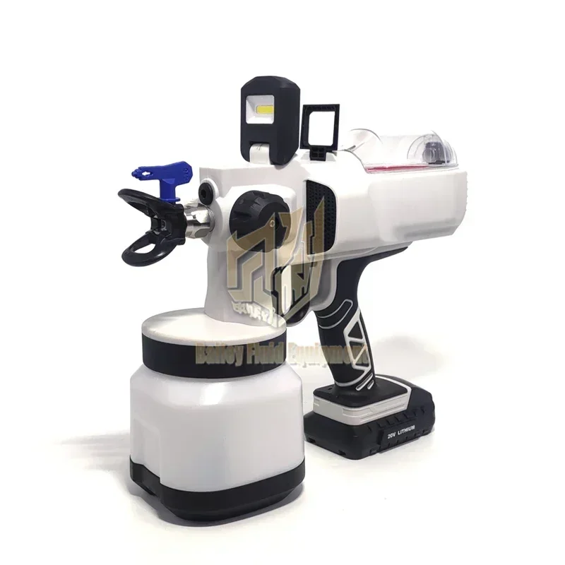 

1200ml Brushless Motor Cordless lithium battery 20V rechargeable battery spray painting machine painting tools