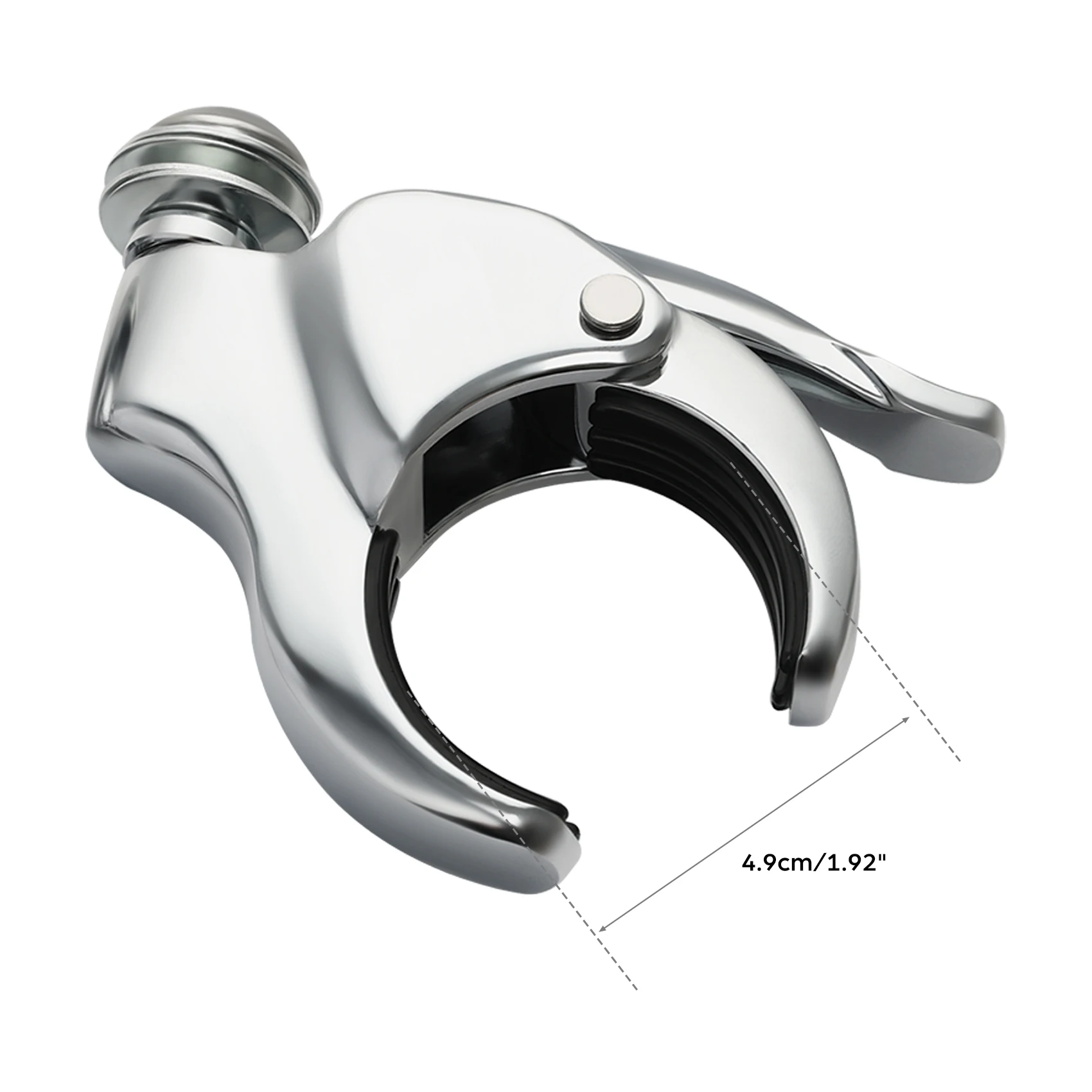 49mm Detachable Windshield Clamp For Harley Dyna 2006-2017 Low Rider FXDL FXLR Street Bob FXBB FXDB Wide Super Glide FXDWG FXD