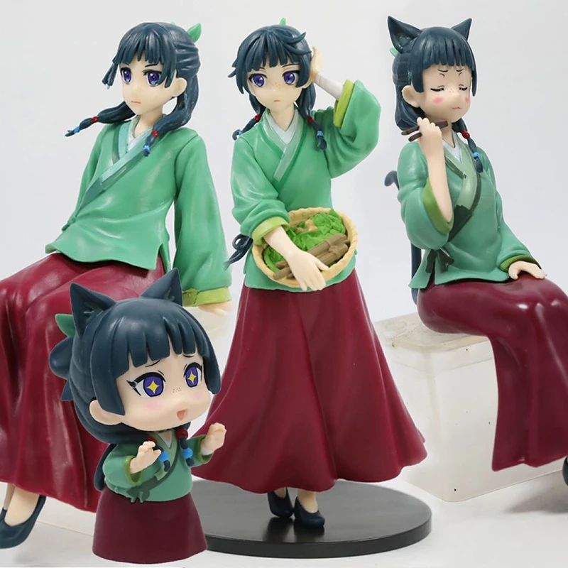 Dzienniki Aptekarza # 2288 # 2640 Maomao # 2372 Kusuriya no Hitorigoto Jinshi Anime Figurka Akcji Model Kolekcjonerski Zabawka z Kreskówki