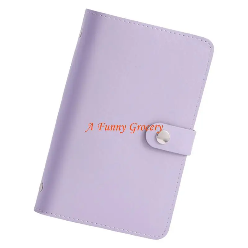652e Paper Money Collection Album 50 Pockets Leather Money Holder Money Storage Book