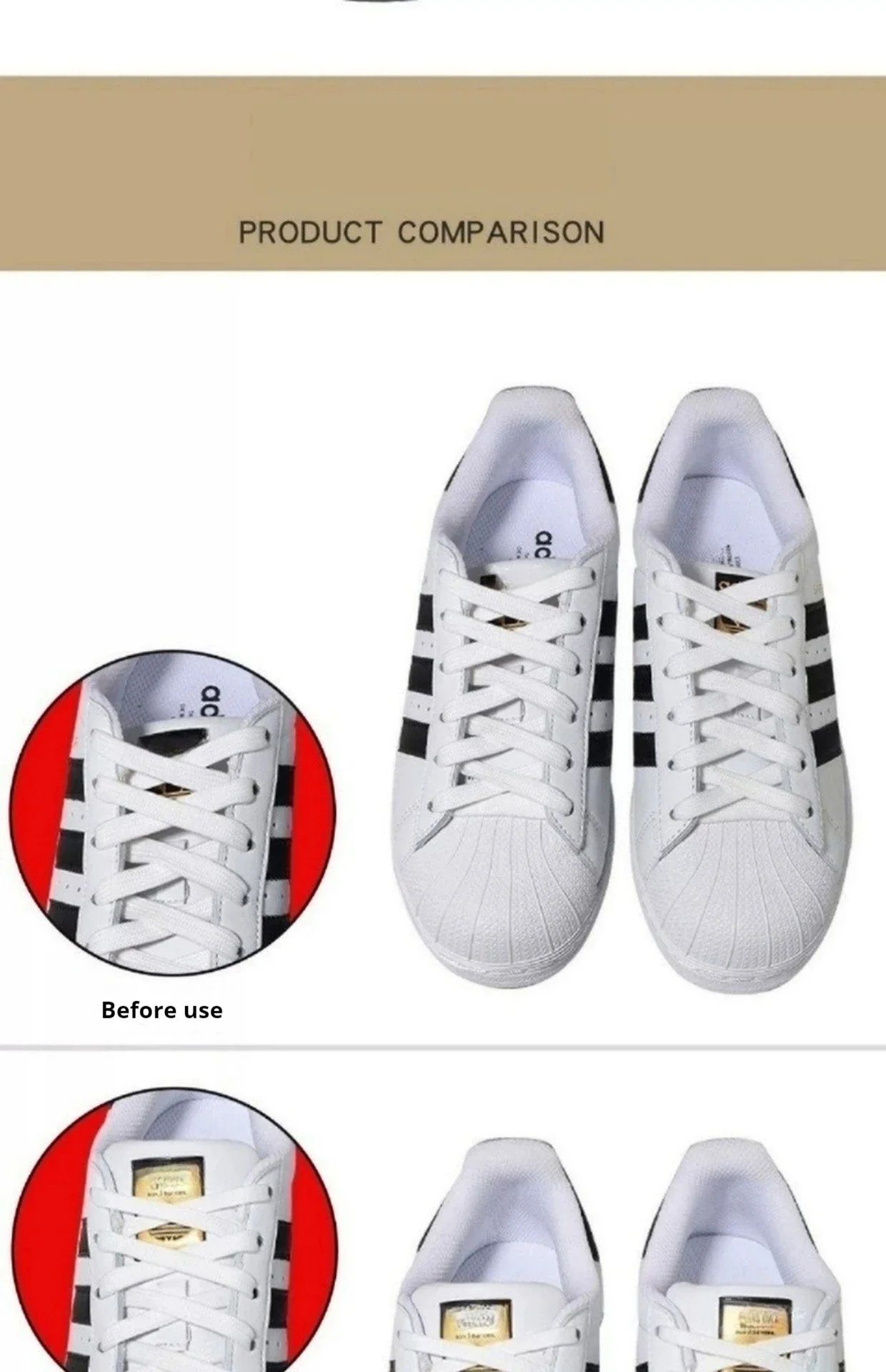 Schuhspanner zum Schutz vor Knitterfalten, Anti-Verformungs-Innenstütze, Schuhdehner, Formgebung, Anti-Knitter-Sneaker, Schuhspanner, 2 Stück/4 Stück – Detail 10