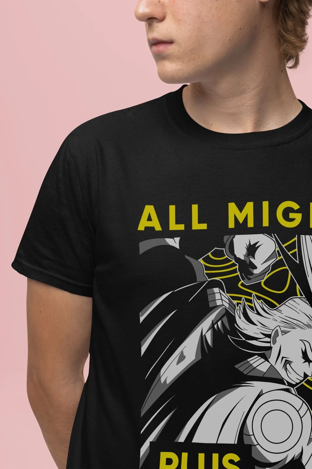 My Hero Academia Shirt All Might Tshirt Deku Bakugo Top Todoroki MHA Unisex Tee