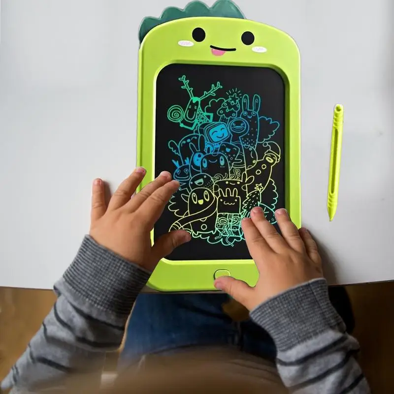 Tablet do pisania LCD dla dzieci 10-calowy LCD Tablica do pisania dla dzieci Kreskówka Kolorowa blokada ekranu Zasilanie bateryjne Rysunek dla dzieci