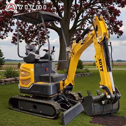 Customized 2.0 Ton Mini Excavator With Ce Epa Euro 5 Kubota Engine From China For Multi-Scenario Use Farm & Agriculture - Image 3
