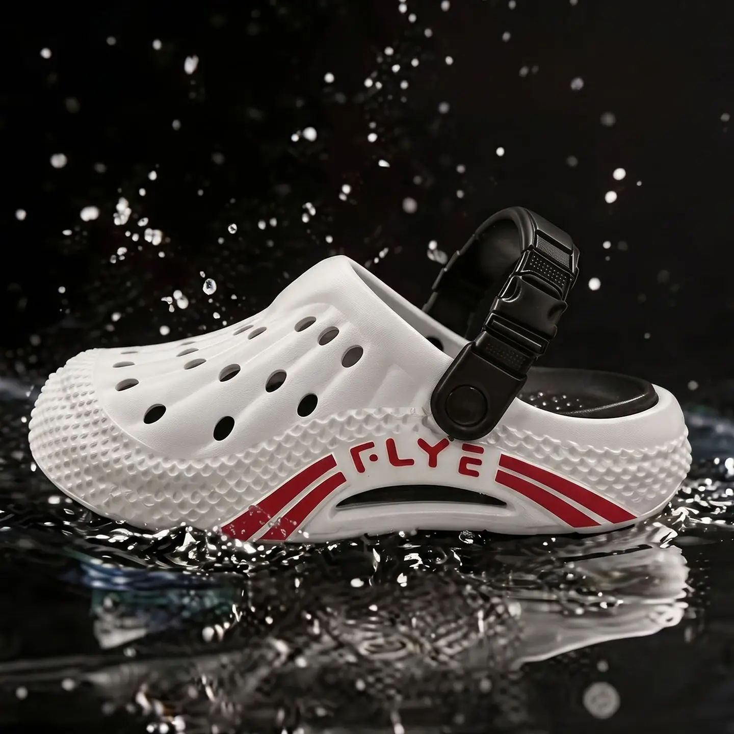 New hole shoes platform non-slip men's shoes go out ultra-light ins advanced driving shoes beach shoes