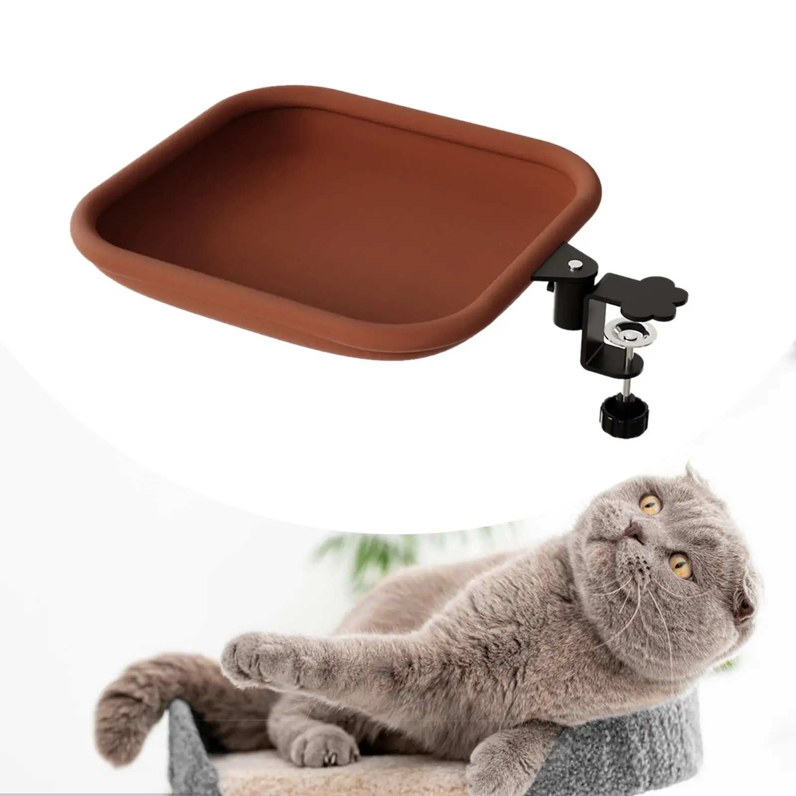 

Cat Desk Bed Small and Medium Cats Dogs Desk Nest for Home Side Table Office