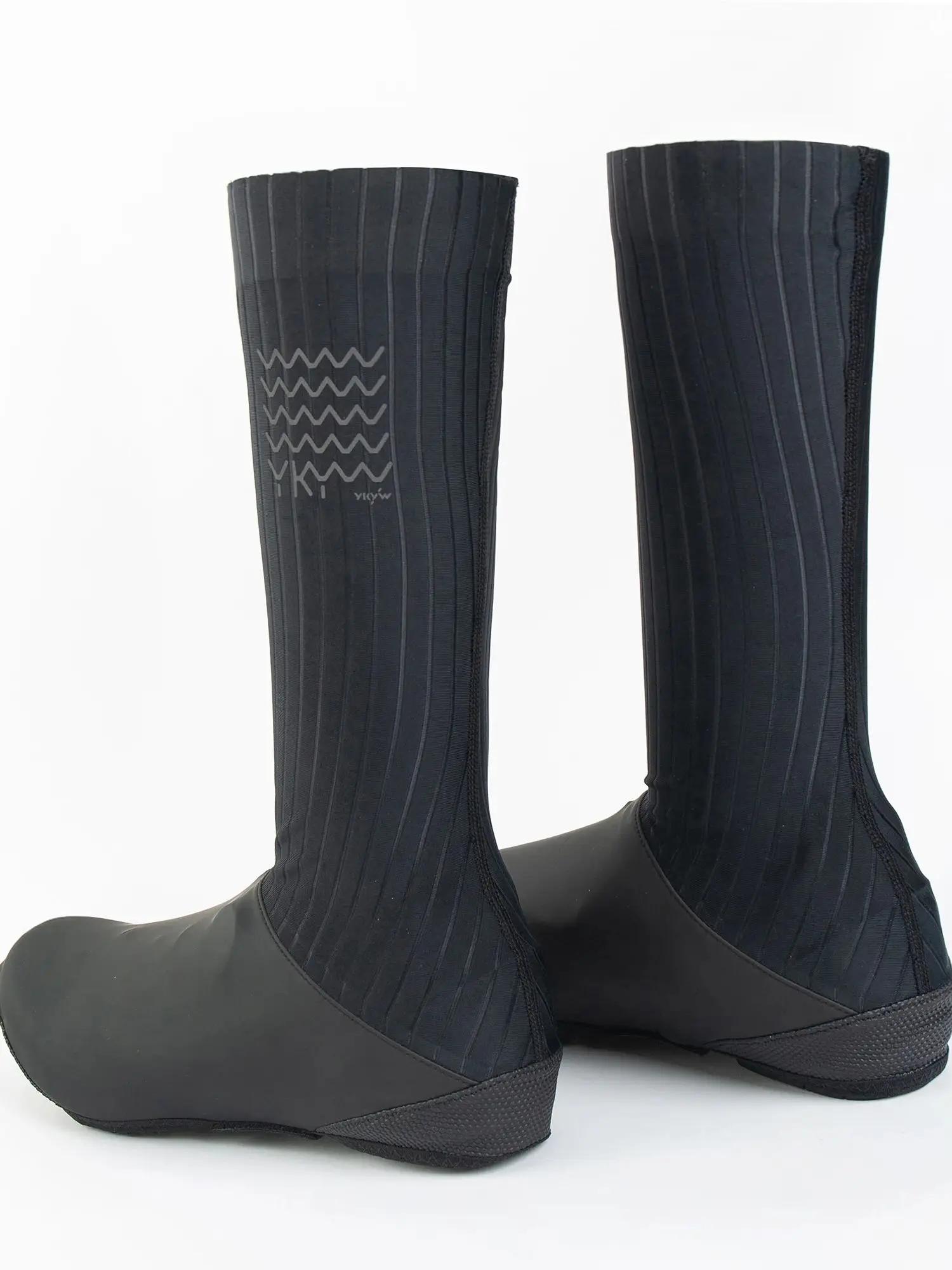 YKYWBIKE Unisex Aero Fahrradschuhüberzug, rutschfest, wasserdicht, Aero-Überschuhe, winddicht, Aero-Fahrradschuhüberzug, Fahrradzubehör