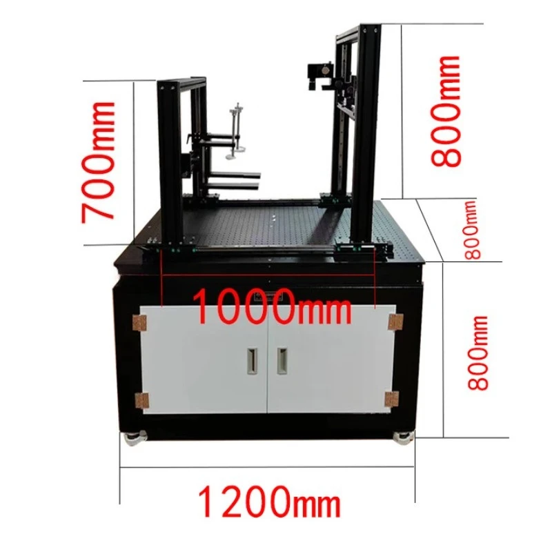 Industrial light source vision camera mounts, machines, experimental mounts, manual fine-tuning, focal length, honeycomb