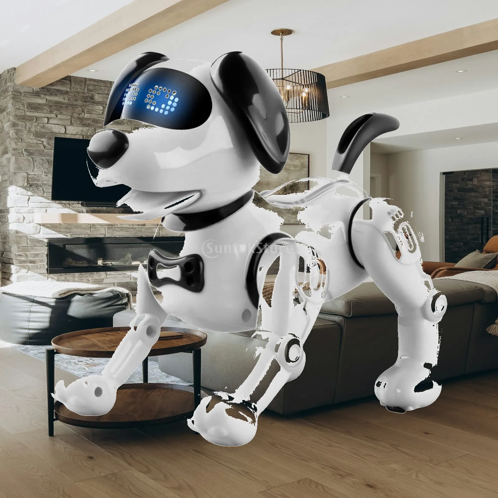 Remote Control Robot Dog Toy for Kids Cute Electronic Pet Puppy with Dancing Singing Programming Touch Response Interactive