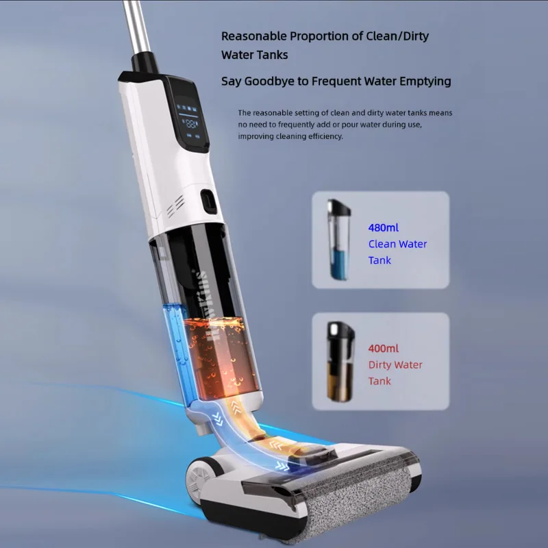 Wet And Dry Vacuum Cleaner Home Staubsauger Upright Floor Washer Vacuum Cleaner Self Cleaning