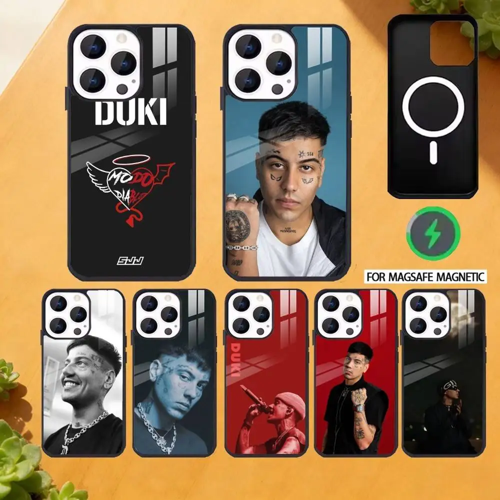 

Rapper Singer D-Duki Phone Case For iPhone 17,16,15,14,13,12,Plus,Pro,Max for Magsafe Magnetic Wireless Charging