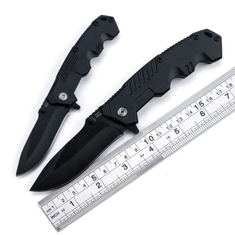 

Newest Stainless Steel Outdoor Mini Folding Knife High Hardness Defensive Folding Knife Multi-purpose Camping Survival Knife