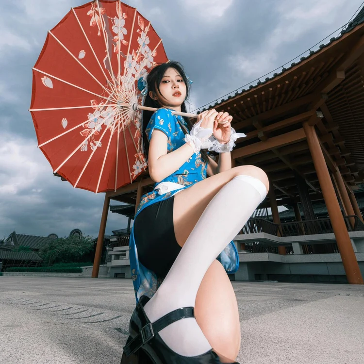 جديد الصينية Sle Dr loween Cisas Cosplay orm ort Sve Maids orm ort ملابس يومية