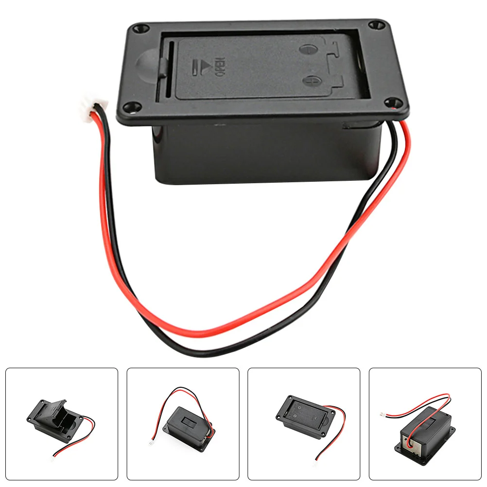 Guitar Case Electric Pickups Holder Bag for Controller Rechargeable Batteries Supply 9V Supplies Accessories Dad