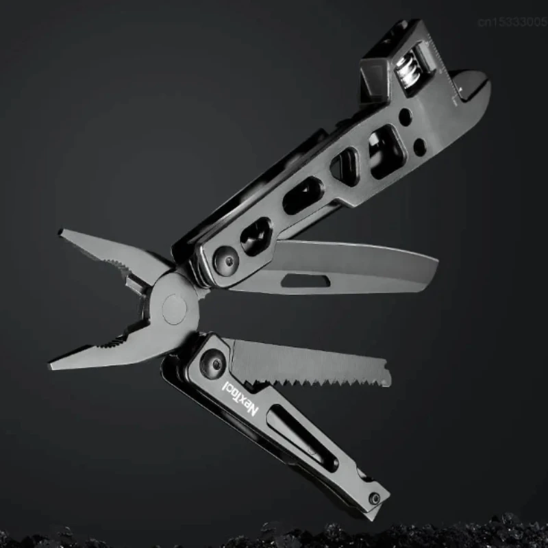 Xiaomi NexTool 9 in 1 Multi-Function Repair Folding Tool Multi-Purpose Pliers Camping Emergency Combination Tool Survival Gear