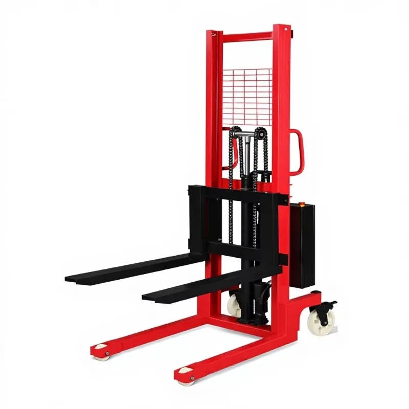 New Manual Hydraulic Pallet Truck Electric Forklift Stacker