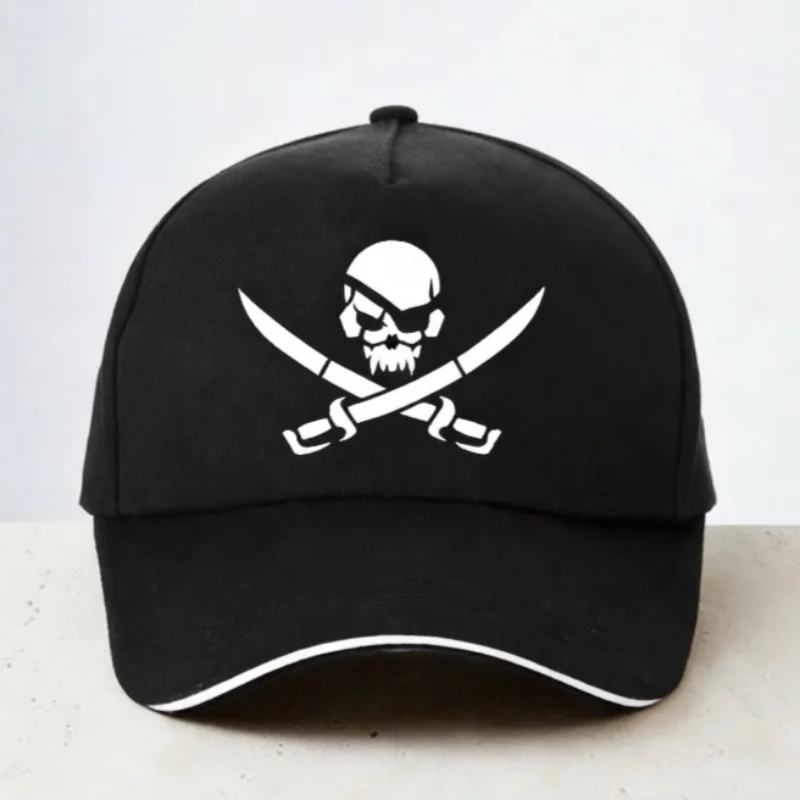 Pirate skull baseball cap Man Women Hip Hop hat Fashion Casual Breathable snapback hats