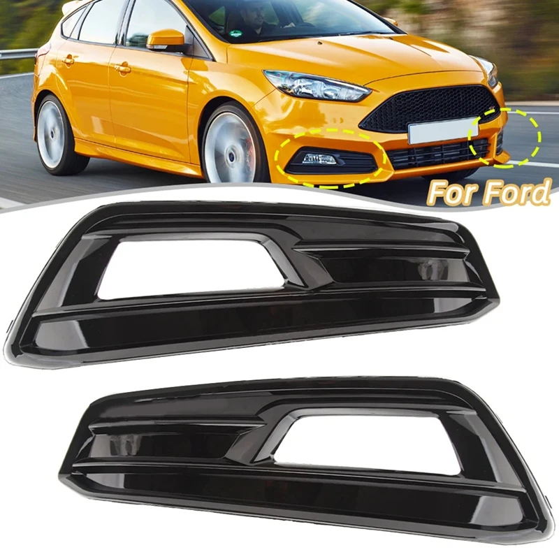 

2 шт., передняя решетка бампера для Ford Focus ST 2015-2018