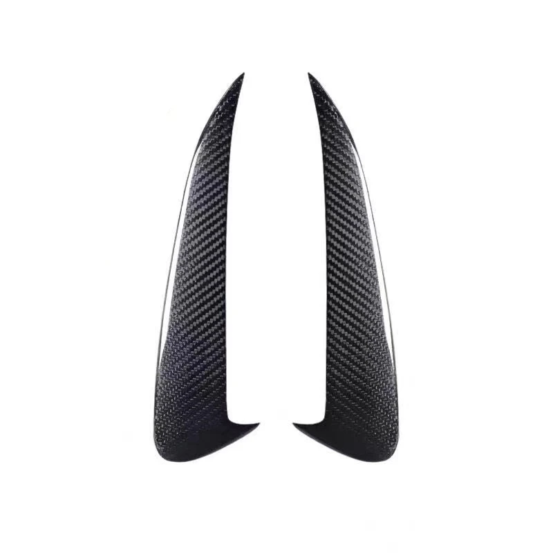 For Mercedes Benz C-Class W205 2-door  C63 AMG 2014 - 2018 2019 Carbon Fiber Rear Side Front Air Outlet Diffuser Spoiler