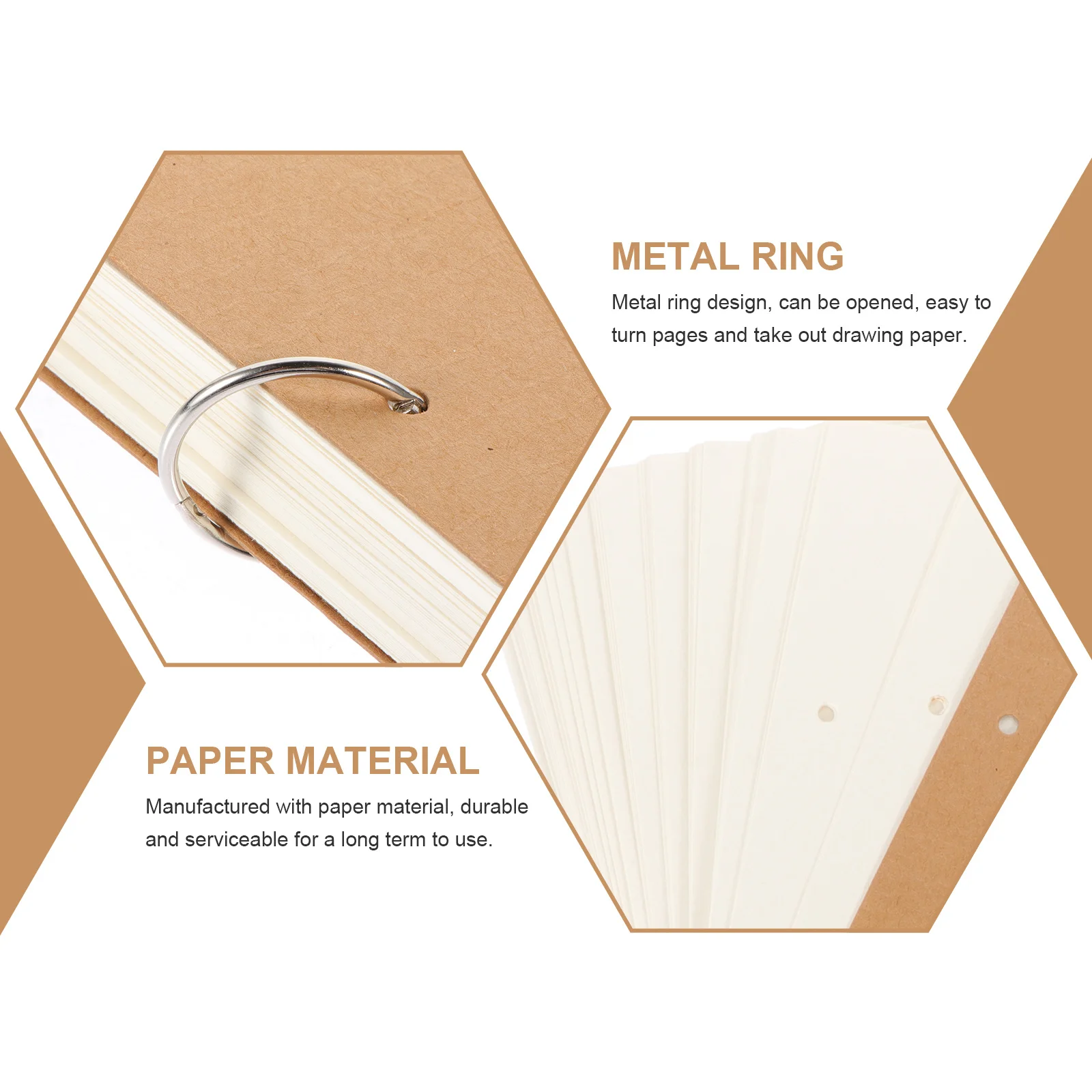 

Sketch Book Portable Smooth Page Turning Durable Paper Material School Sketch Book Art Drawing Notebook Painting Notebook