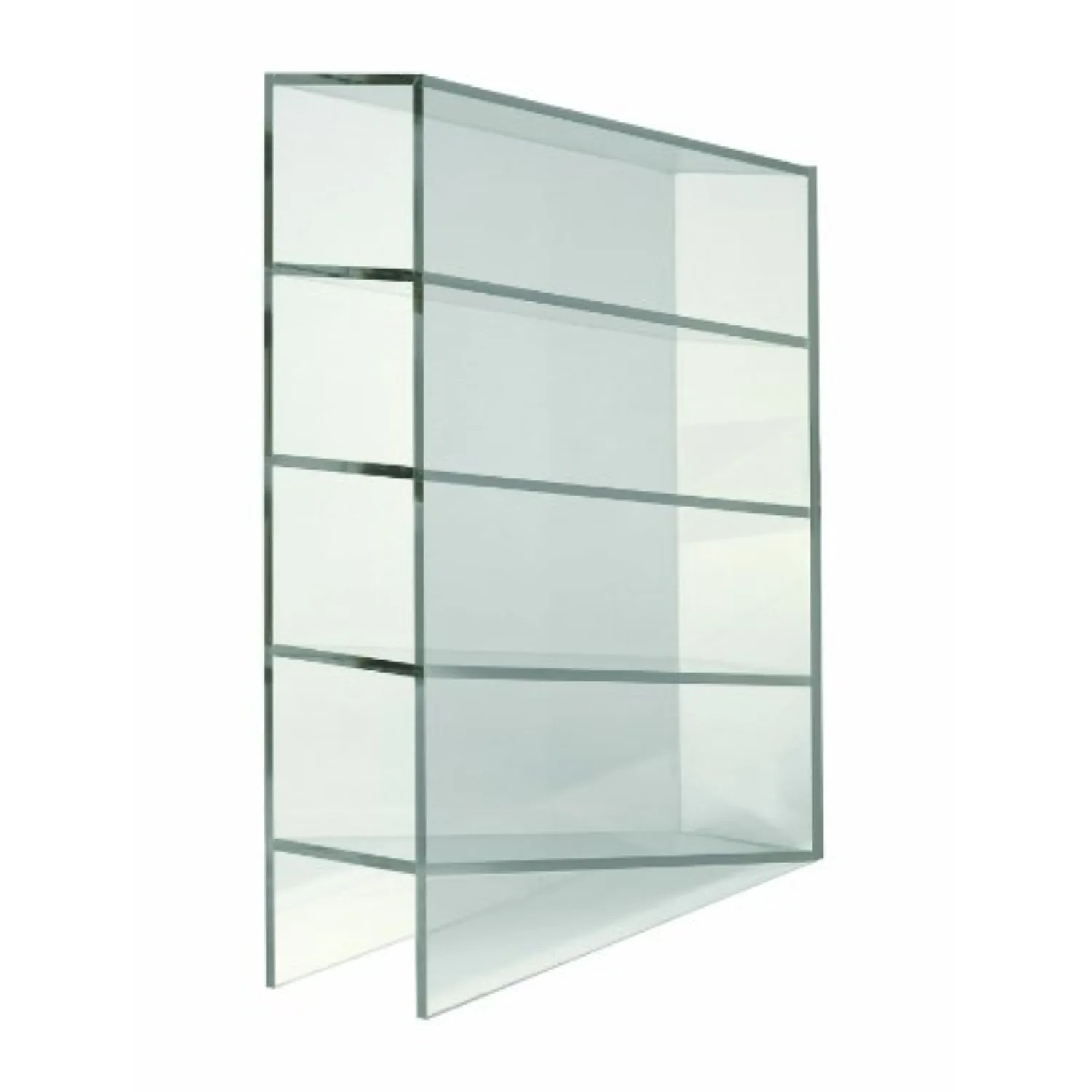 Heathrow Scientific Acrylic Manual Pipette Rack with 4 Compartments, Clear