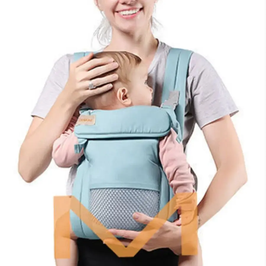 Плечевой ремень-кенгуру для младенцев, слинг для новорожденных, эргономичное милое полотенце для укуса, детское хлопковое дышащее переноска спереди