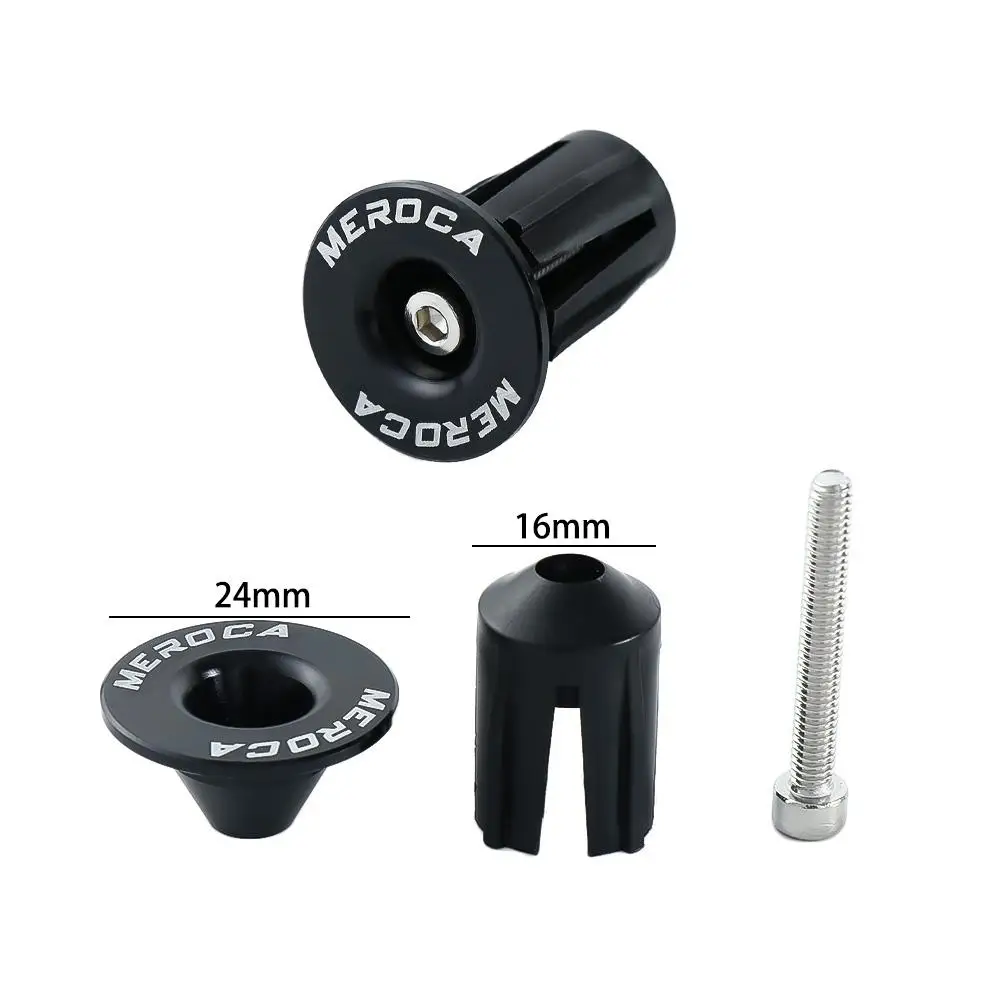 Alloy Cycling Mountain Bike Anti-slip Handlebar End Plug Bike Bar End Plugs Bicycle Grip Handlebar Caps Bicycle Grips Cover