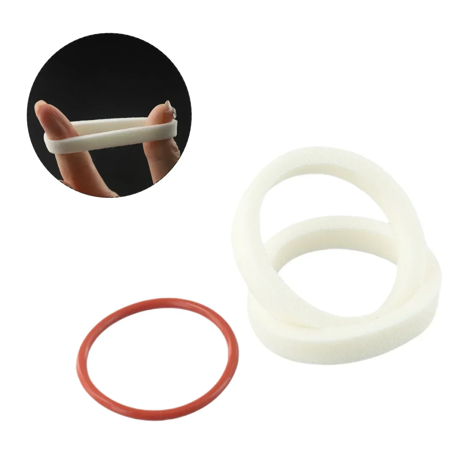 

10pcs MTB Bike Front Fork Foam Ring Sealed Foam Absorb Seal Premium Sponge Material Suitable For 32mm Front Forks