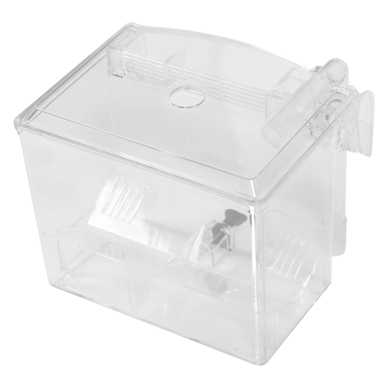 

Aquarium Breeding Hatchery External Hanging Isolation Box Durable Safe Separator Oxygen Strainers Guppy Fish Breeding