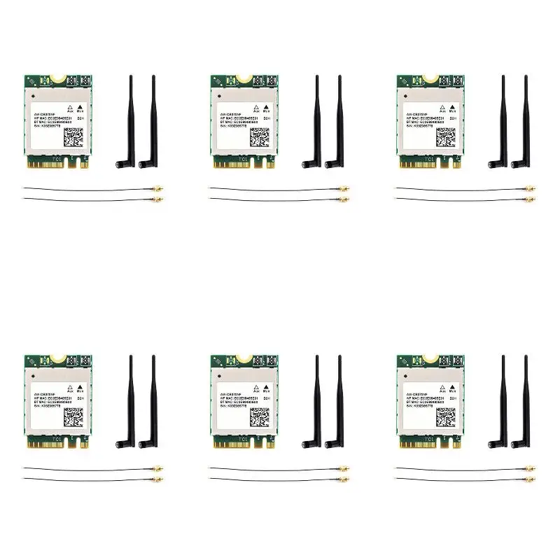 6Pack X(Aw-Cb375Nf Dual Band Wireless Network Card 2.4G 5Ghz Wifi5 Module