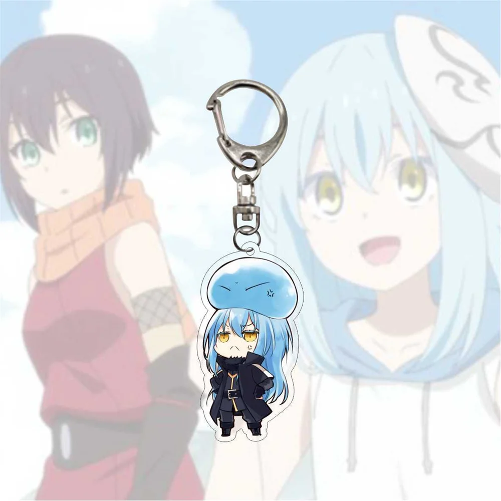 6CM Anime That Time I Got Reincarnated as slime Akrylowy brelok do kluczy Model Cosplay Charm Postacie Ozdoba Akcesoria Dobry prezent